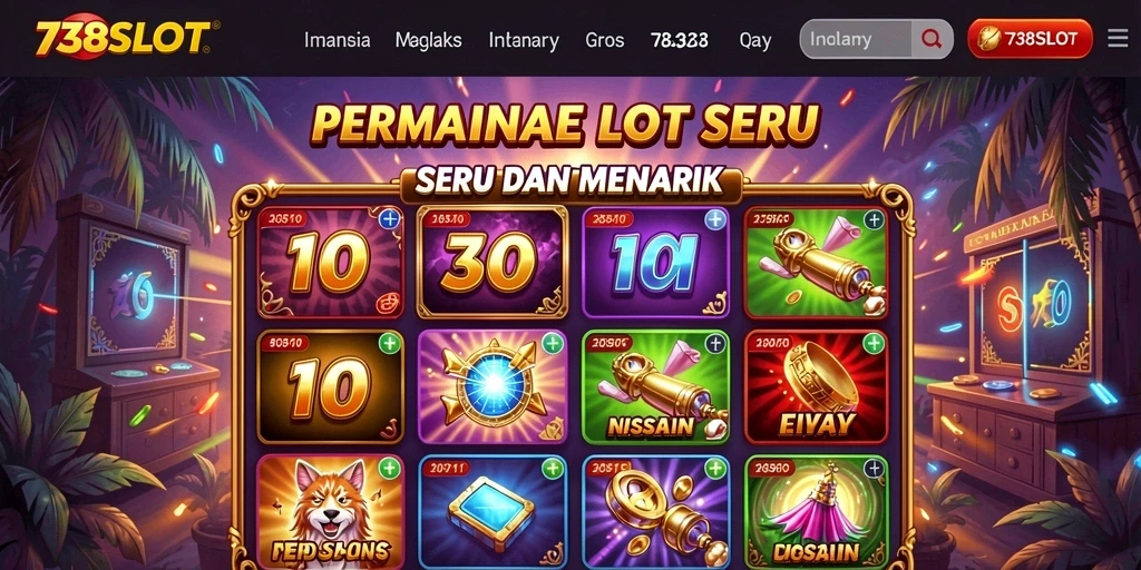Screenshot gameplay 738SLOT menampilkan pengalaman bermain yang seru.