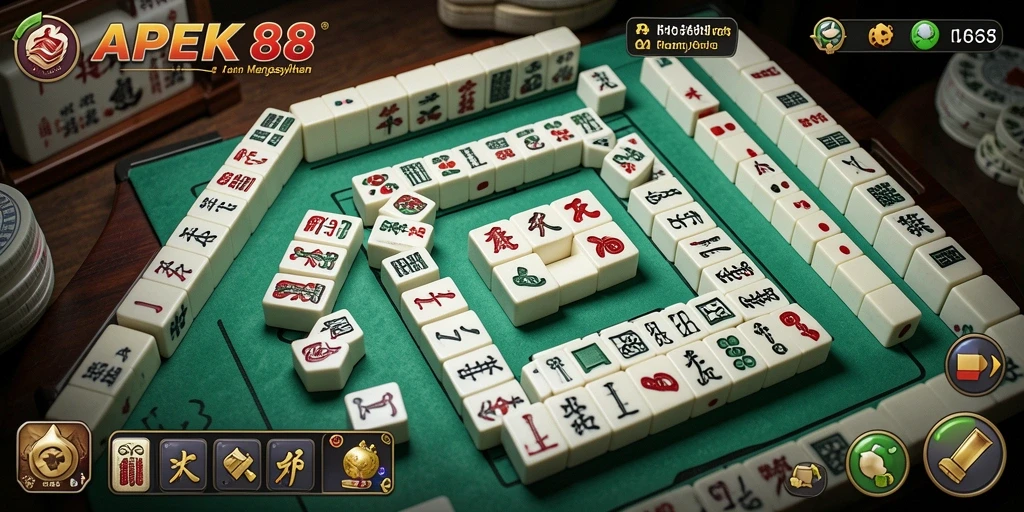 Tampilan screenshot gameplay APEK88 yang menarik dan seru.
