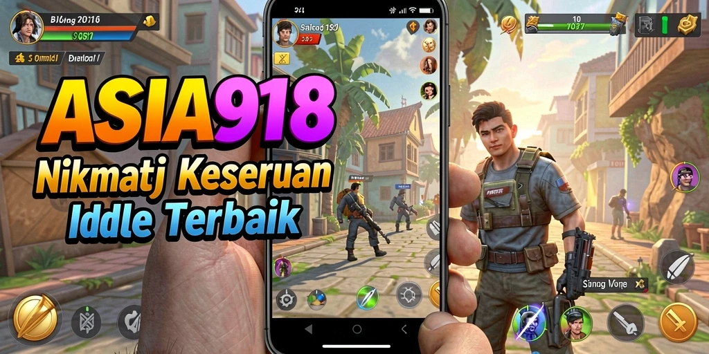Tampilan gameplay <strong>ASIA918</strong> yang memikat dengan mekanika Idle yang sederhana.