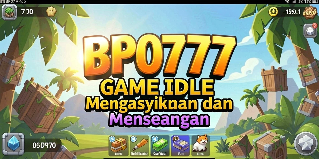 Screenshot gameplay BPO777 yang menampilkan keseruan bermain Idle.