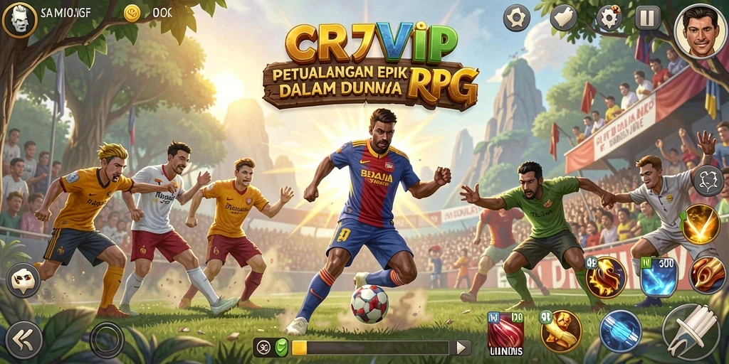 Tampilan menarik dari gameplay CR7VIP dalam dunia RPG.