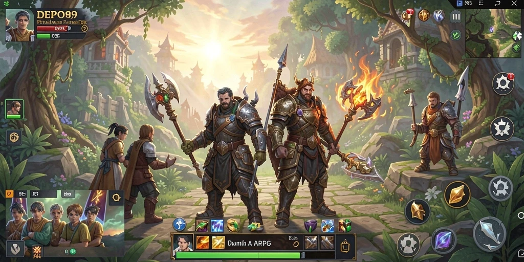 Gambaran gameplay seru dalam DEPO89 yang penuh aksi.