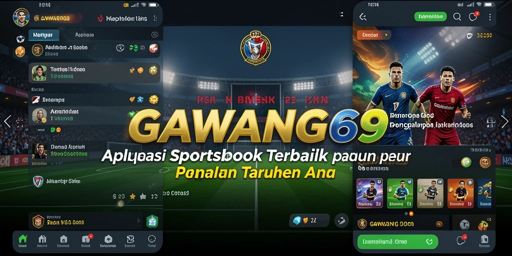 Tampilan gameplay GAWANG69 saat bertaruh pada pertandingan olahraga.