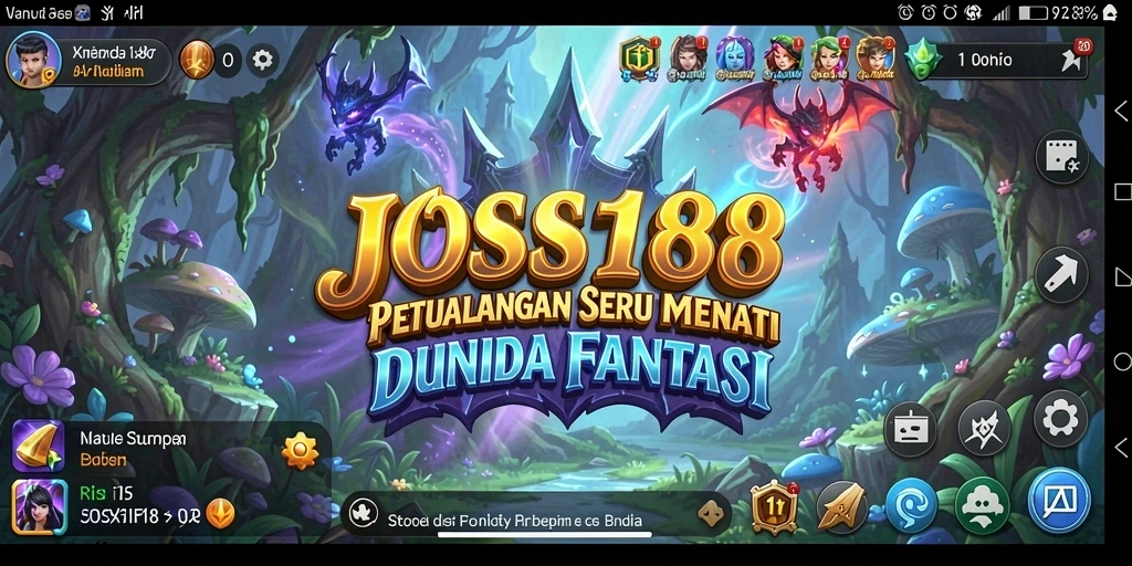 Tampilan gameplay JOSS188 yang memukau dalam petualangan seru.
