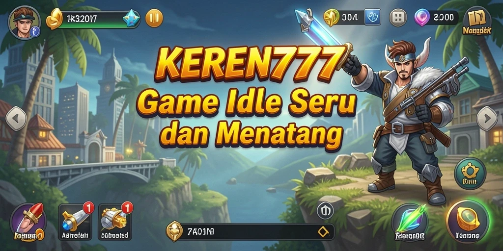 Tampilan gameplay KEREN777 yang menarik dan seru.