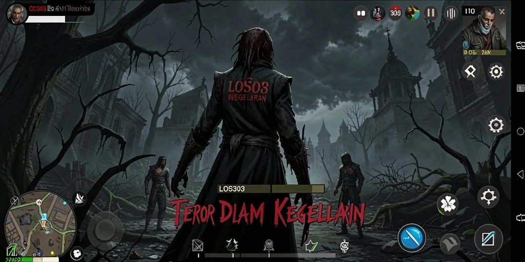 Gameplay menakutkan di dalam kegelapan penuh misteri.