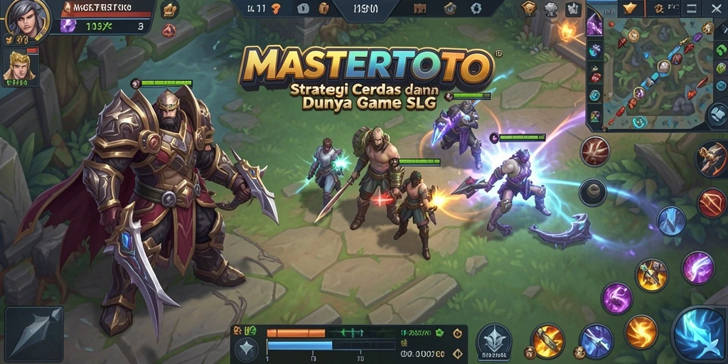 Tampilan screenshot MASTERTOTO menampilkan strategi dan keindahan gameplay SLG.