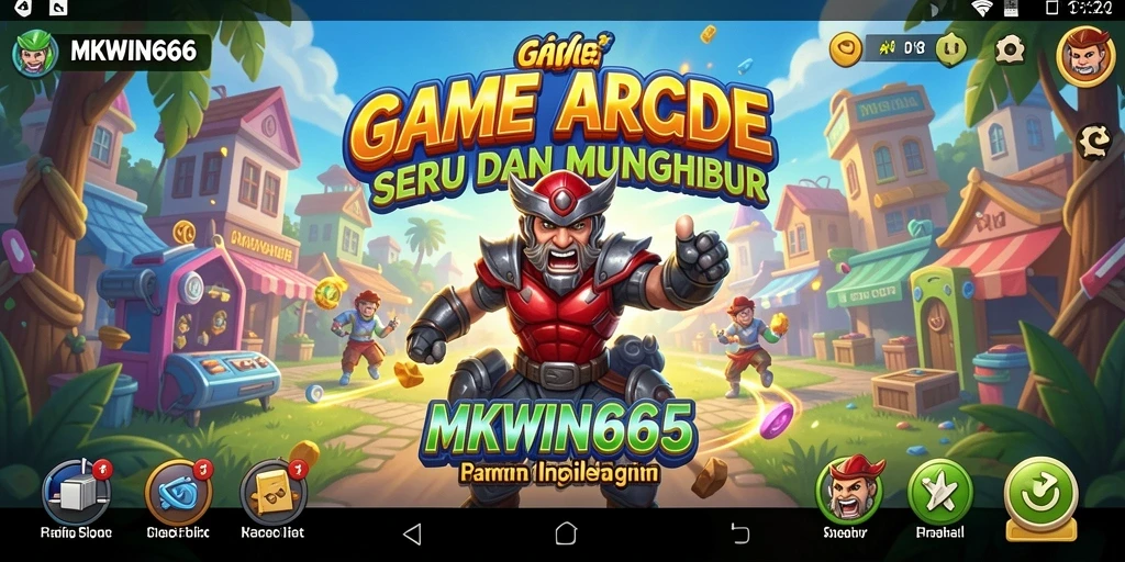 Tampilan gameplay seru dari MKWIN666 dengan grafis menawan.