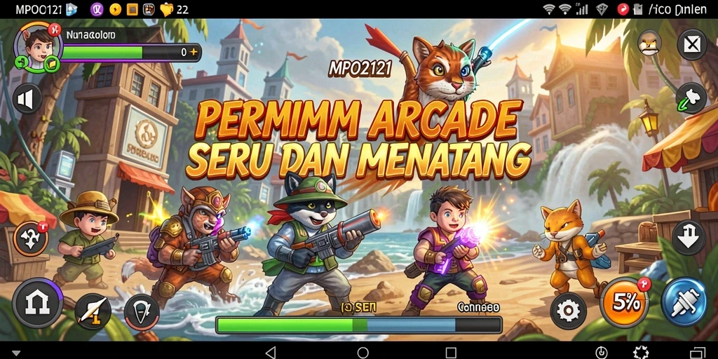 Tampilan gameplay seru dari MPO2121 yang menampilkan aksi mendebarkan.