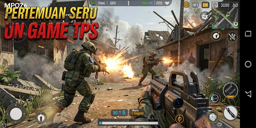 Tampilan gameplay seru di MPO76 dengan aksi bertempur yang mendebarkan.