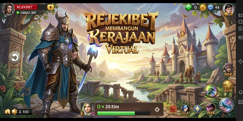 Tampilan gameplay REJEKIBET yang menarik dan interaktif.