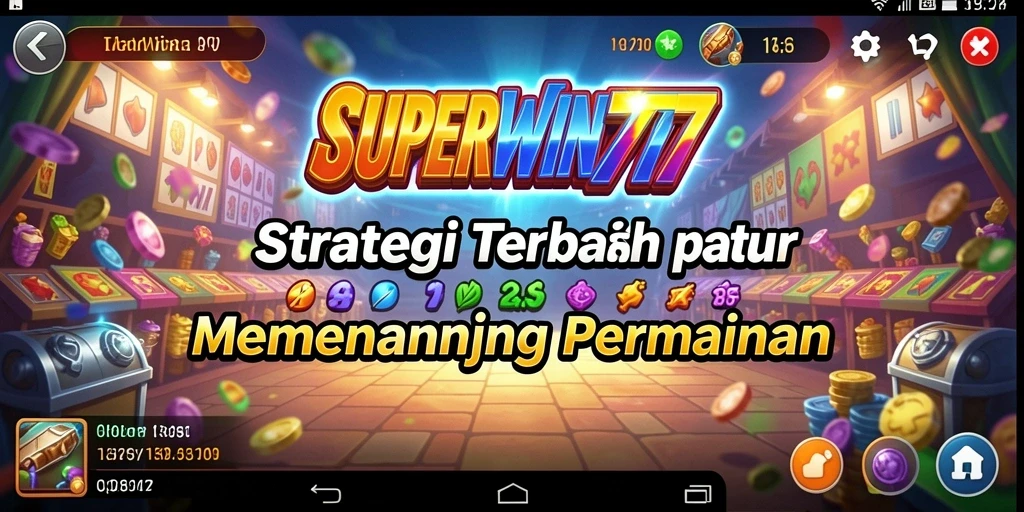 Tampilan gameplay STRATEGI yang menarik dan menantang di SUPERWIN777.