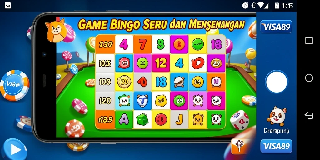 Gameplay seru dan interaktif dalam game Bingo VISA89.